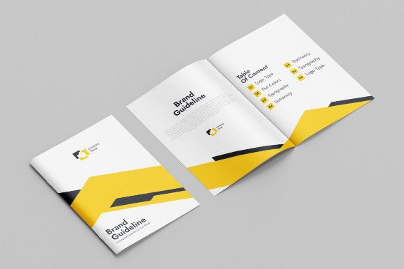 Download Brand Manual Layout Template - Template Collection