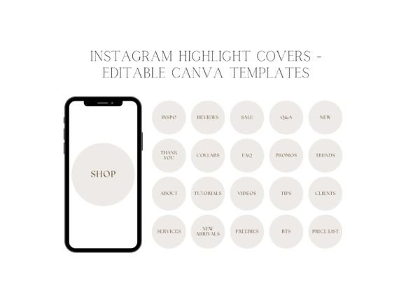 Download Instagram Highlight Cover Templates - Template Collection
