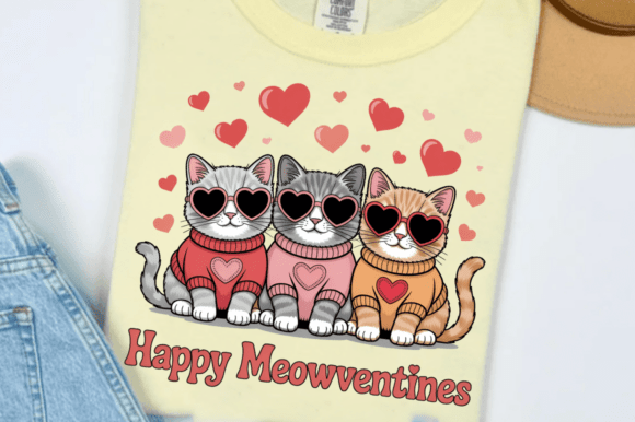 Download Valentine Cute Cat PNG, Valentine Heart - Premium Resources