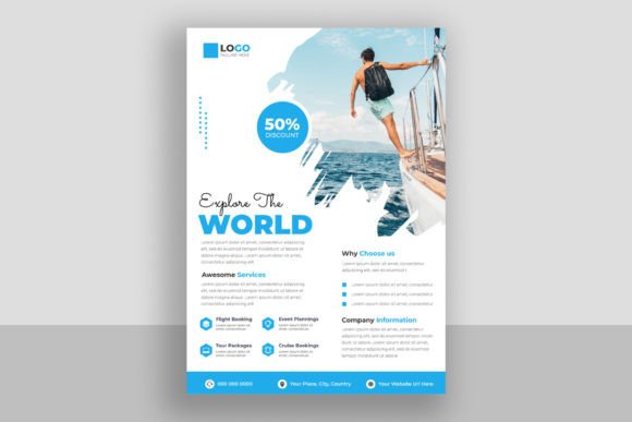 Download Tour and Travel Agency Flyer Template - Template Collection
