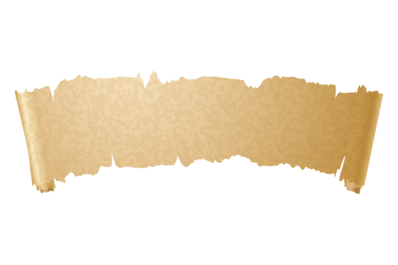 Download Curved Old Parchment Banner. Brown Vinta - Curved Collection